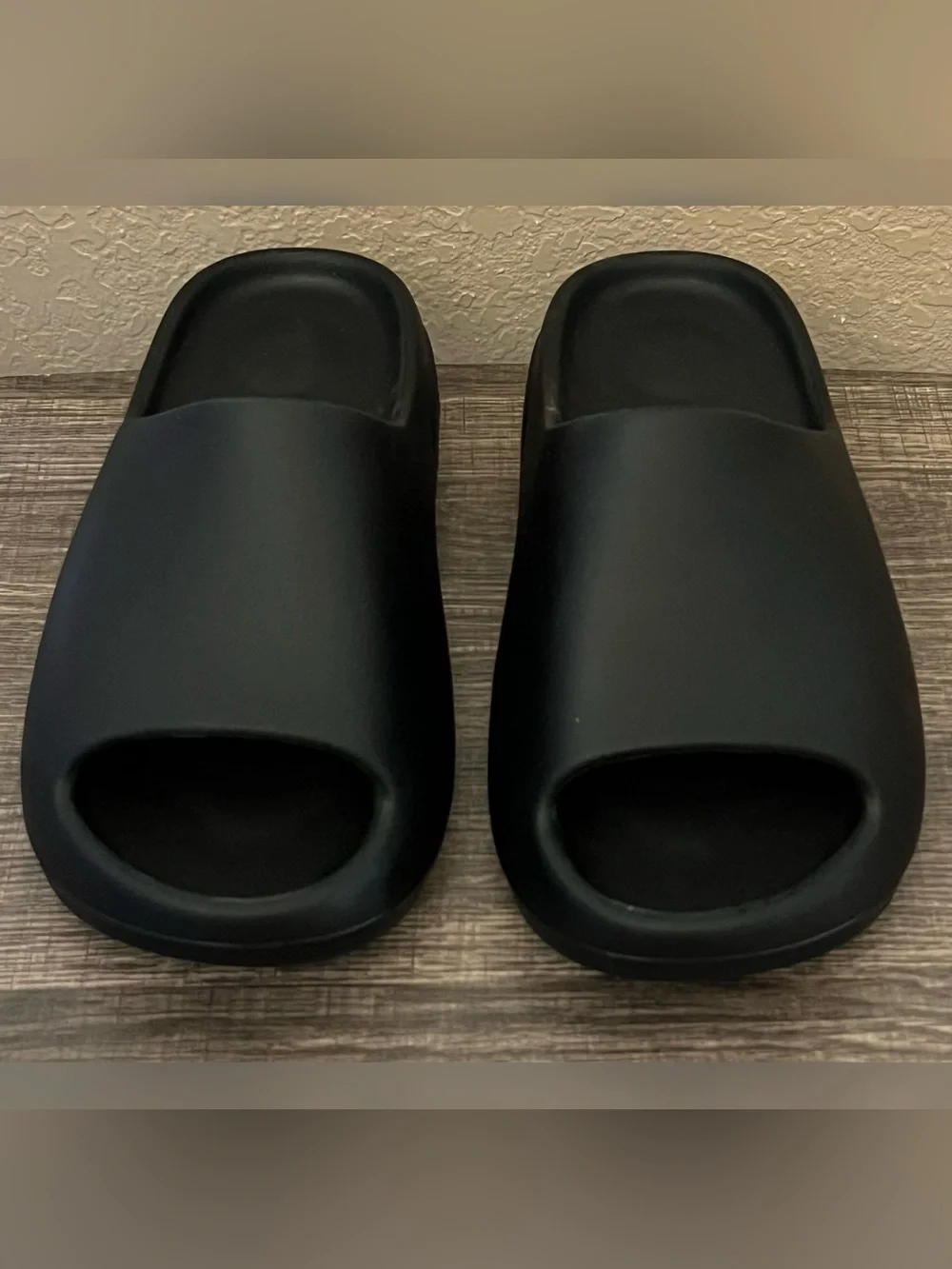 Yeezy YS-01 Black Color Slides Men’s Size-10